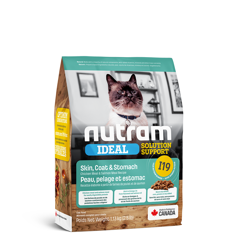 Nutram | Skin, Coat & Stomach Cat - I19